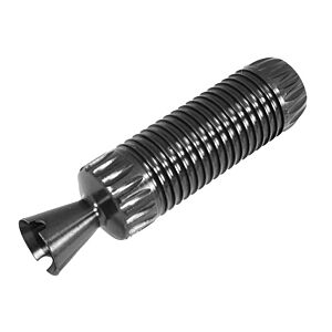 5KU spegnifiamma akmsu style in acciaio (14mm-/24mm+)