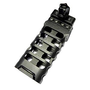 5KU grip verticale ULTRALIGHT lunga per slitte ras (nera)