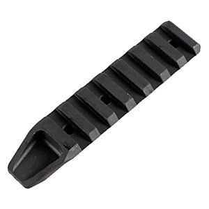 5KU slitta 7 fori per astine keymod (nera)