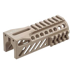 5KU ZENITCO style astina B-11 lower rail per fucile elettrico aksu (tan)