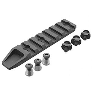 5KU slitta 7 fori per astine keymod/M-LOK (nera)