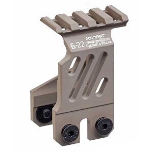 5KU ZENITCO style mount rail B-22 superiore per fucile elettrico ak (tan)