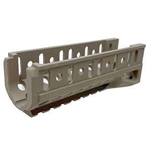 5KU ZENITCO style astina ultra leggera B-11U lower rail per fucile elettrico aksu (tan)