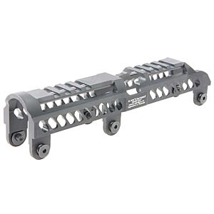 5KU ZENITCO style astina rail B-31N superiore basso profilo per fucile elettrico ak (nero)