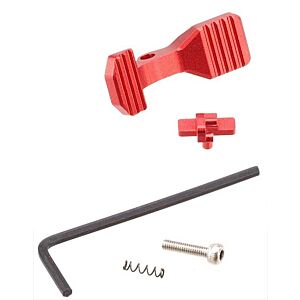 5KU pulsante bolt catch multiuso per fucile elettrico M4 (rosso)