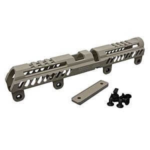 5KU ZENITCO style B-31 LV SPORT top rail handguard for Ak electric gun (tan)