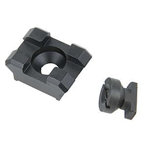 5KU slitta 20mm B-2M per astina lower rail ZENITCO style corta