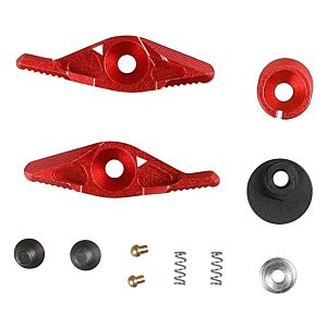 5KU kit selettori SI style per fucile elettrico M4 (rossi)