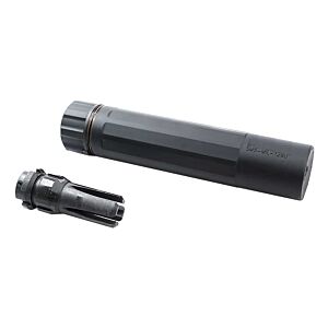 5KU silenziatore DA SANDMAN-S con spegni fiamma 14mm- (nero)