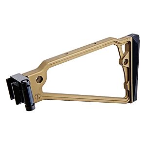 5KU calcio TRIANGLE 8 pollici con appoggio guancia e piatto FOLDING MECH picatinny (desert)