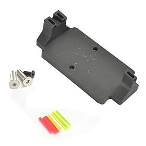 5KU porta ottica RMR mount con mirini in fibra per pistola a gas g17