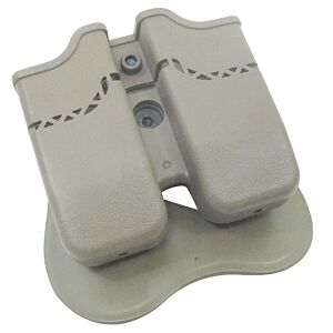 SOP tasca rigida porta caricatori pistola 9mm (tan)