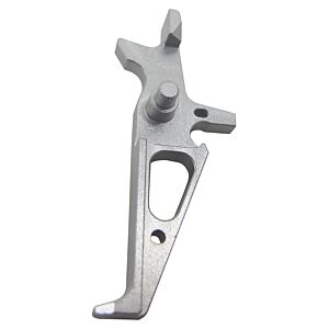 Retroarms grilletto speed trigger tipo B per fucile elettrico m4 (silver) (rtar-6774)