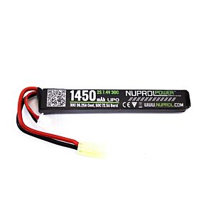 WE Nuprol batteria lipo stick 1450mha 7.4v 30c