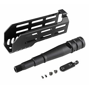 Airsoft Artisan Astina rail handguard set 6 pollici per fucile elettrico SIG MCX (nera)
