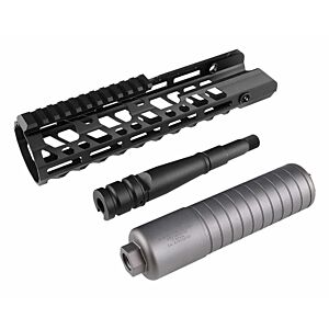 Airsoft Artisan Astina rail SUR300 handguard set 10 pollici per fucile elettrico SIG MCX (nera)