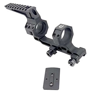 Airsoft Artisan slitta porta ottica modulare BO style (nera)