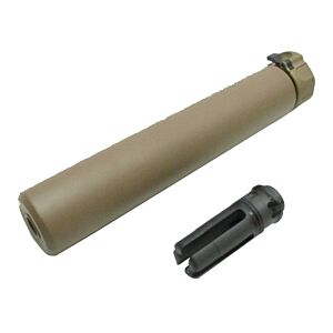 Angry Gun silenziatore SF 7.62 socom con spegni fiamma 14mm- (tan)