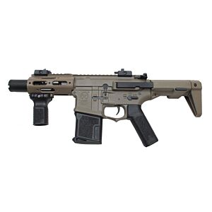 Ares fucile elettrico AMOEBA M4 HONEY BADGER CQB assault rifle (tan)