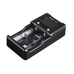 Fenix caricatore universale per 2 batterie con display