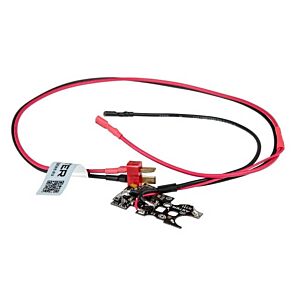 GATE ASTER SE LITE V2 contatto gearbox completo di grilletto QUANTUM con circuito mosfet BASIC MODULE per fucili elettrici ver.II (cavi posteriori)