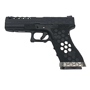 Armorer Works pistola a gas G17 HEX CUSTOM full metal (nera)