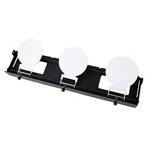 TMC bersaglio in metallo FYT outdoor 3-line plate rack