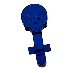 GATE CNC aluminium bolt stop for m4 electric gun (blue)