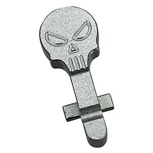 GATE CNC aluminium bolt stop for m4 electric gun (silver)