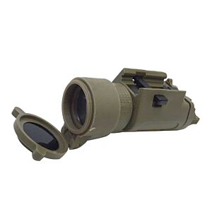 Element torcia m3x tactical per slitte 20mm con filtro IR tan
