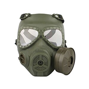 big dragon maschera antigas con ventola verde
