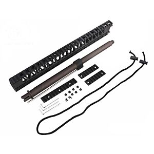 Big dragon frontale rail LVOA Snake da 16 pollici per fucile elettrico m4