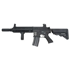 Bolt Airsoft fucile elettrico 416 DEVGRU super scarrellante con silenziatore corto (nero)