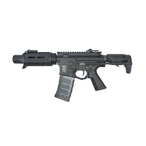Bolt airsoft fucile elettrico B4 PDW 4.0 electric blow back aeg con batteria lipo (nero)
