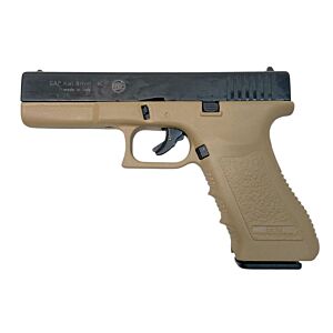 Bruni pistola a salve GAP 8mm (nera/tan)