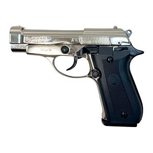 Bruni pistola a salve M84 9mm (nickelata)