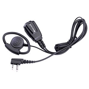 Midland microfono auricolare MA24 SECURE TX cavo spiralato per radio ricevitori Midland