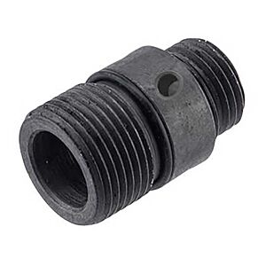 CTM attacco silenziatore in acciaio 11mm+-->14mm-