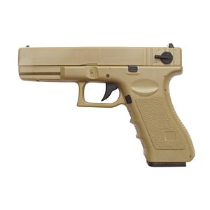 Cyma pistola elettrica g18 aep full set (tan)