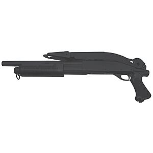 Cyma fucile a pompa M870 con calcio pieghevole (nero)