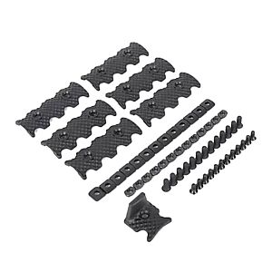 PTS CMR cover set con hand stop M-LOK per astine tattiche (nero)