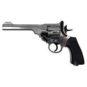 Wg pistola a co2 WEBLEY MKVI revolver full metal (cromata)