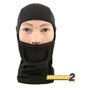 Cygnus Armory maschera Full Face Warrior (Nera)
