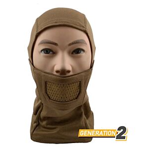 Cygnus Armory maschera Full Face Warrior (Coyote)