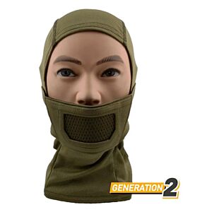 Cygnus Armory maschera Full Face Warrior (Verde)