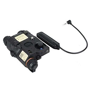 TMC by DIJIA puntatore laser/torcia PEQ LA5-C UHP dual pointer per slitte 20mm (nero)