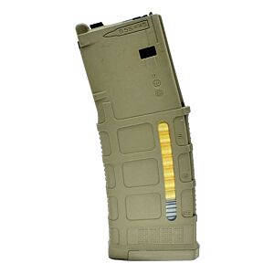 Double Eagle caricatore DMAG 35 colpi per fucile a gas M4 MWS (dark earth)