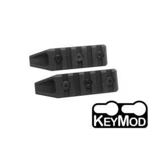 Dytac set slitte Keymod 5 fori nere per frontali ras (2 pezzi)