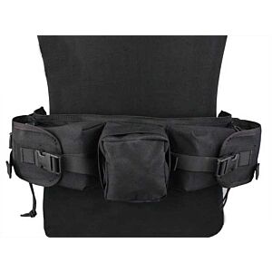 Emerson sopra cintura sniper waist pack (nero)