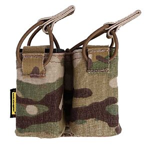 Emerson tasca doppia caricatore pistola per tattico Frame Plate Carrier (multicam)